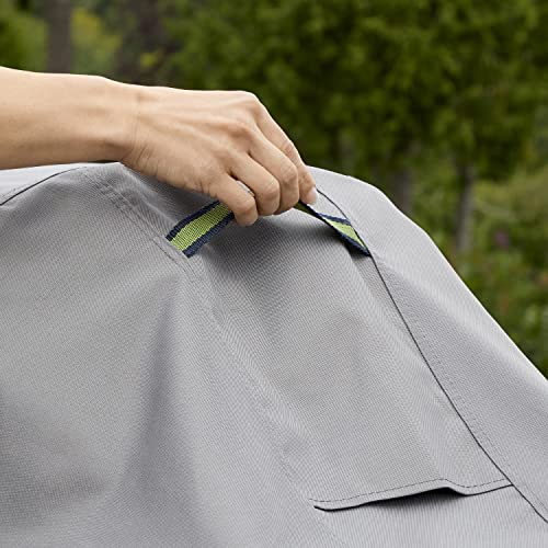 DUCKCOVERS Soteria Waterproof 40 Inch Rectangular Patio Ottoman/Side Table Cover, Outdoor Ottoman Cover - view 3