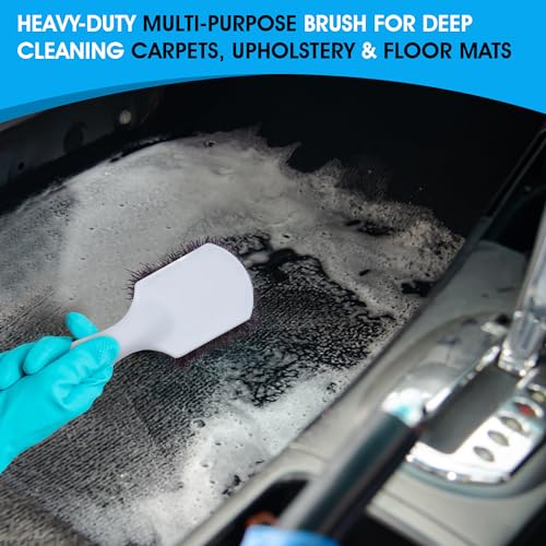 Multi-Purpose Brush Scrubs Carpet for Auto Interiors, 8.5" - view 3