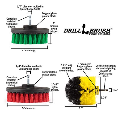 Bath Mat - Dish Brush Set - Stove, Oven, Sink, Outdoor Drill Scrubber - view 6