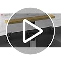 24 Inch Linear Shower Drain - Matte Black, with Removable Grate - view 7