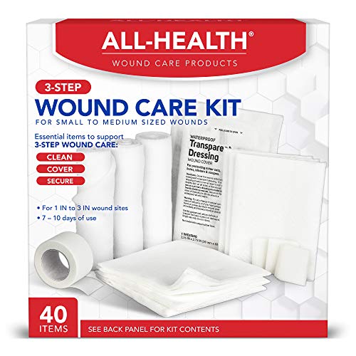 Wound Care Kit & First Aid Kit, Everyday Essentials, 40 Pieces