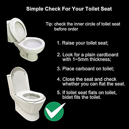 A123-Cold Water Bidet Attachment for Toilet Seat-Dual Nozzle - view 2