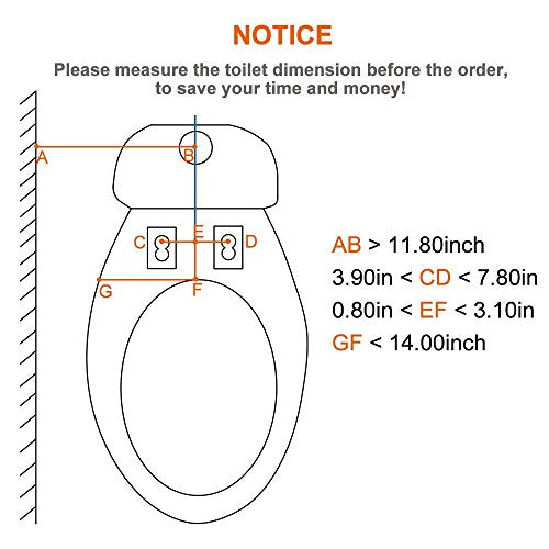 A123-Cold Water Bidet Attachment for Toilet Seat-Dual Nozzle - view 4