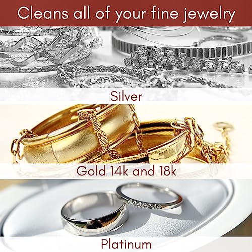 Pro Size Polishing Cleaning Cloth Made in USA for Gold, Silver, Platinum. Pure Cotton Eco Friendly Tarnish Remover Cleaner Large 11 x 14 Inch. Shines Jewelry Like New. Cleans Coins Watches Silverware - view 3
