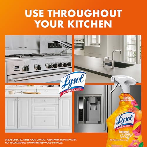 All Purpose Cleaner Spray, Disinfectant, Mango, 32oz - view 5