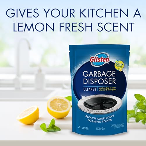 Garbage Disposer Cleaner, Odor Eliminator with Foaming Action, Removes Build-up and Deep Cleans, Lemon Scent, 4.9 Oz(Pack of 6) - view 6
