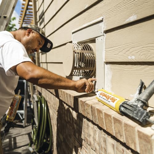 Inc 10012 6 Pack 10.5 oz. Big Stretch Acrylic Latex High Performance Caulking Sealant, Redwood - view 2