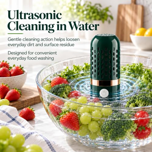 Fruit Vegetable Cleaner Wireless Rechargeable Produce Washer for Kitchen - view 2