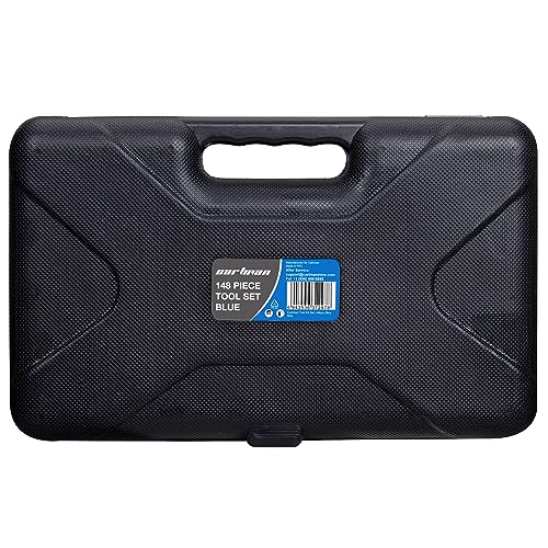 148-Piece Household Tool Set, Blue Tool Kit with Plastic Toolbox - view 4