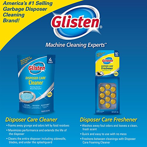 Disposer Care Freshener, Odor Eliminator, Quick & Easy-to-Use Garbage Disposal Freshener, Lemon Scent, 10 Use - view 6