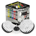 Drill Brush Attachment for Car Detailing & Washing, Wheels, Mats & Rugs
