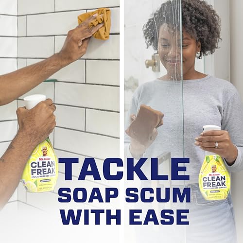 Clean Freak Multi Surface Cleaning Spray, Deep Cleaning Mist Starter Kit and Refill Bundle, Lemon Zest Scent, 64 fl oz - view 5