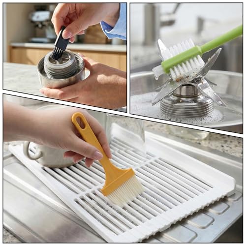 24 Pcs Small Cleaning Brush Mini Anti Static Brush Keyboard Brushes Electronic Cleaning Brushes for Computer Keyboard Laptop Motherboard Camera Car Vents Small Space - view 3