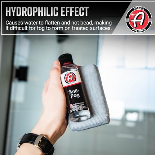 Anti-Fog (4 fl. oz) - Glass, Mirror, Shower Door, Visor, Lens Anti-Condensation Treatment | Long-Lasting, Easy Application | Safe for All Surfaces - Helmets, Visors, & Face Shields - view 4