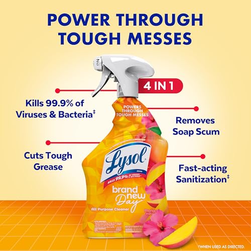 All Purpose Cleaner Spray, Disinfectant, Mango, 32oz - view 2