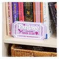 Library Sign, Bookish Decor for Book Nook, Gifts for Booklovers/Reader/Women, Bookshelf Book Store Decor, Romantasy Gift (Fantasy)