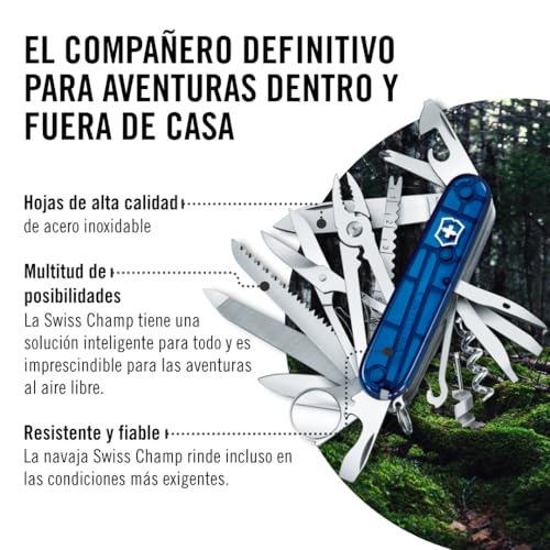 Swisschamp Multi-Tool (Sapphire), 91mm - view 6