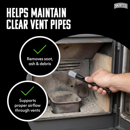 Pellet Stove Cleaning Brush Kit, 3 inch Vent Pipe, 10 ft Rod - view 4