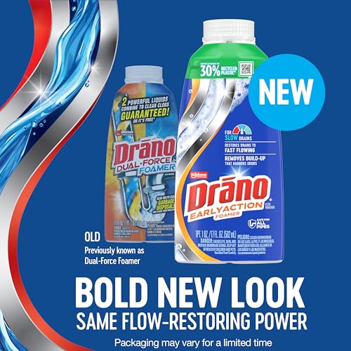EarlyAction Foamer Drain Clog Remover, Garbage Disposal Cleaner, 17oz - view 2