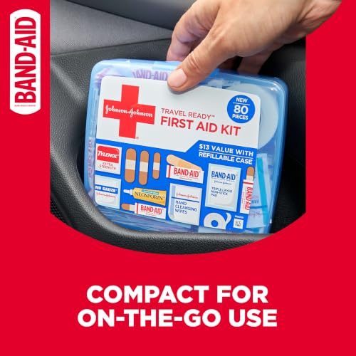 Brand Travel Ready Portable First Aid Kit, 80 Piece - view 4