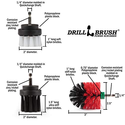 Bath Mat - Dish Brush Set - Stove, Oven, Sink, Outdoor Drill Scrubber - view 5