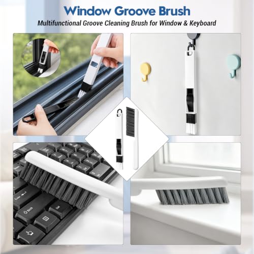 20 Pcs Crevice Cleaning Brush,Multifunctional Grout Brush and Straw Brush - view 7