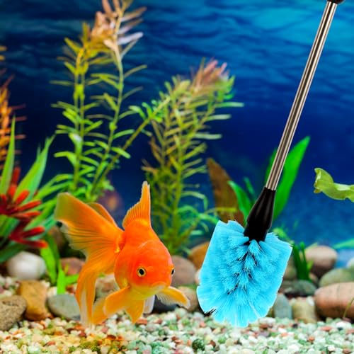 Fish Tank Cleaning Tools, Aquarium Gravel Brush, Scrubber & Glass Cleaning Kit - view 2