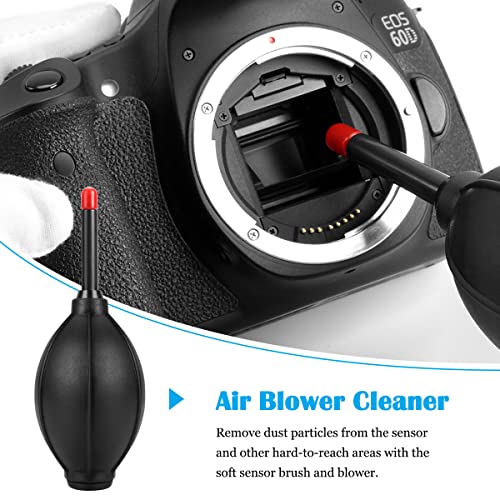 Professional Camera Cleaning Kit(32 pcs), Including Air Blower/Cleaning Pen/Cleaning Spray/Cleaning Cloth/Lens Brush, Lens Cleaning Kit for DSLR Cameras Compatible with Canon, Nikon, Sony - view 2