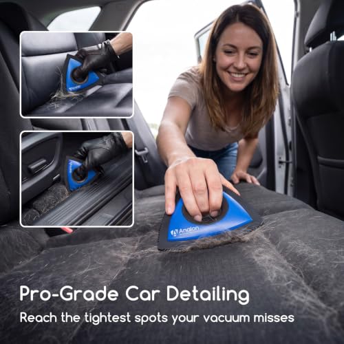 Mini Pet Hair Remover for Car Detailing Dog Hair Tool(Royal Blue) - view 2
