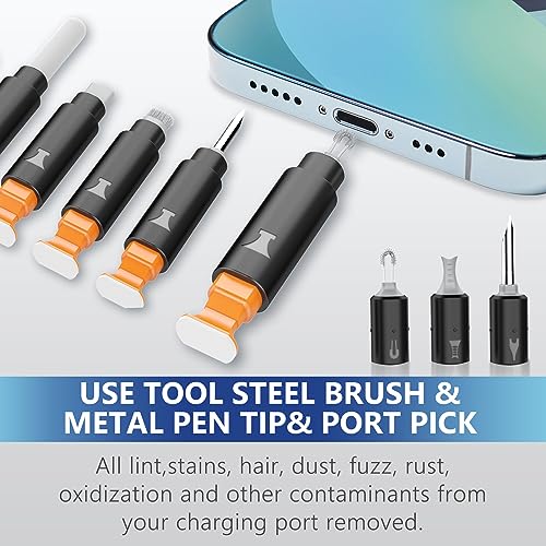 IPhone Cleaning Kit for Charging Port Cell Phone USB C with Storage Case - view 4