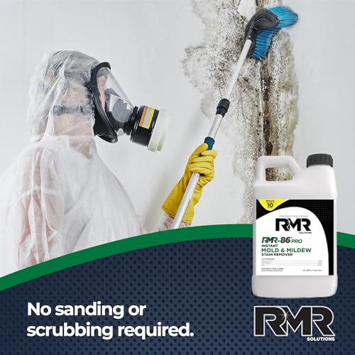 RMR-86 Pro Instant Mold Stain & Mildew Stain Remover - Contractor Grade Cleaning Solution, Professional Quality Formula, Odor Removal, 2.5 Gallon, 2 Pack - view 4