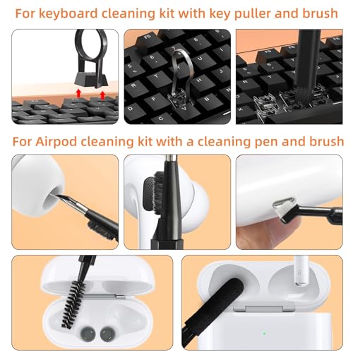 20-in-1 Laptop Phone Screen Earbud Cleaning Kit, Keyboard Cleaner Kit - view 2