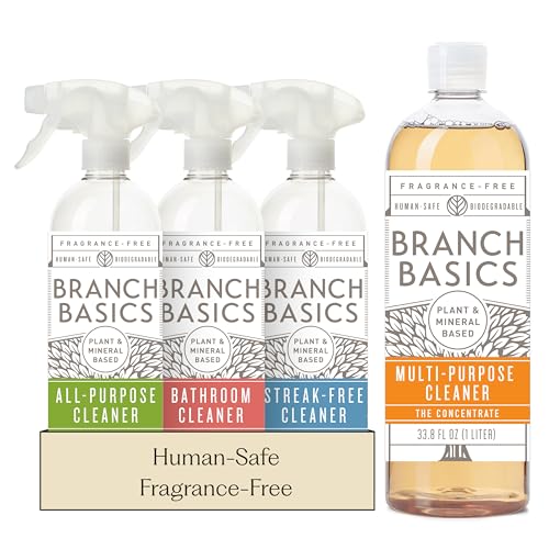 Surface Cleaning Kit: 33.8 oz Concentrate, Refillable Bottles