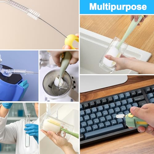 5 in 1 Bottle Cleaning Brush Set,Multifunctional,7 Pcs - view 6