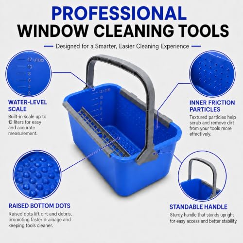 Professional Window Cleaning Kit with 3 Gallon Bucket - view 4