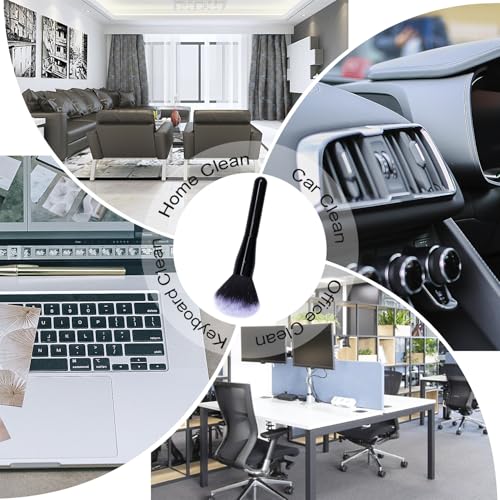 1 Pack Exquisite Microfiber Duster Brush with Soft Fibers, Dust Brushes, Efficient Dust Removal, Cleaning Tool Perfect for Car Interior, Digital Devices, Keyboards, Artwork, Craft - view 7