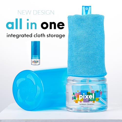 Pixel Perfect | 10oz | Screen Cleaner Kit, for TV, Laptops, Computers, Monitors, Phones, Tablets | 300ml Cleaning Kit, Premium Natural Spray - view 3