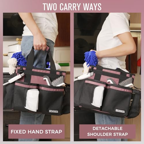 Compact Wearable Cleaning Caddy with Handle & Shoulder Straps - view 6