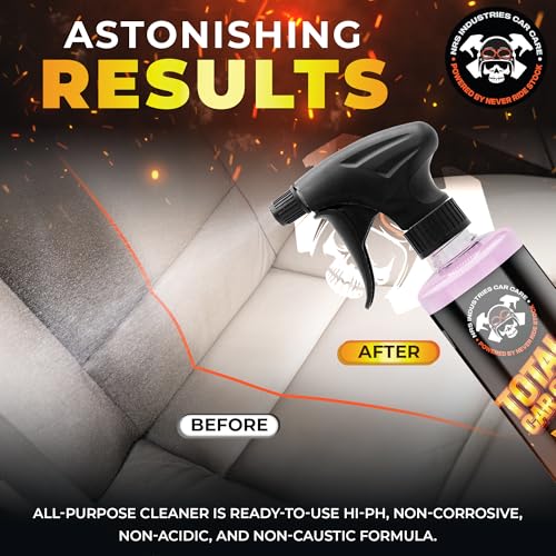16oz All Purpose Car Cleaning Spray |Interior & Exterior Cleaning | Leather Plastic Upholstery & More | No Residue Finish | Car & Truck Detailing Cleaner - view 3