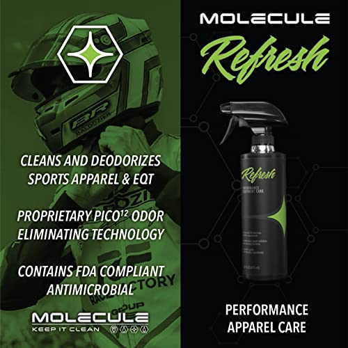 Refresh Spray | Performance Apparel Care | Cleans and Deodorizes Racing Suites & Technical Fabrics | Signature Fresh Scent | 16 Ounces - view 3