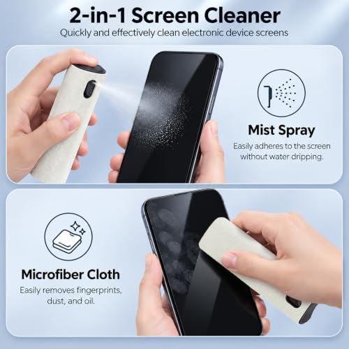 Car Screen Cleaner Spray for Phone iPad Laptop Car Display - Cream - view 2