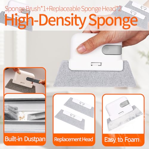 13Pcs Window Track Cleaning Tools - Sliding Door Track Cleaner Kit - view 3