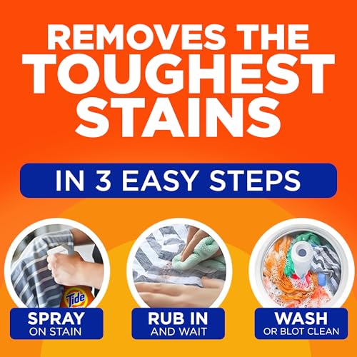 Laundry Stain Remover Spray with Oxi | Stain Remover for Clothes, Carpet, Upholstery, Pet Bedding, & More | Stain Treater Spray for Tough Stains from Wine, Coffee, Grease | 22 Fl Oz (Pack of 4) - view 5