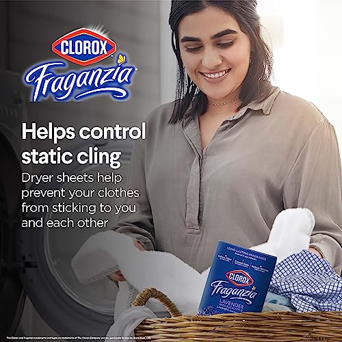 Fraganzia Dryer Sheets, Lavender Eucalyptus Scent, 105 Count - view 3