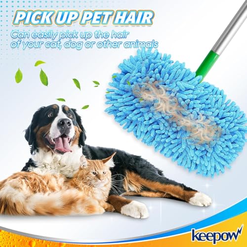 4 Pack Reusable Mop Pads Compatible with Swiffer Sweeper Mop 2-in-1 - view 5
