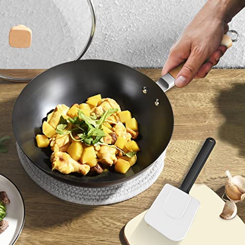 LDC Cooking Utensils Set BPA Free, Food Grade - Heat Resistant Non-Stick Cooking Set with Stainless Steel Handles, Kitchen Essential Tools and Gadgets, 23 Piece - Black - view 3