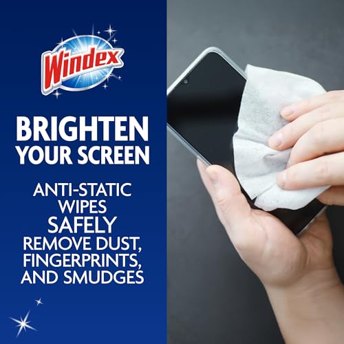 Electronic Cleaning Wipes, Anti-Static & Ammonia-Free, 25 Count - view 2