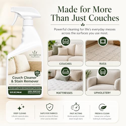 Couch Cleaner and Stain Remover Spray, Pet Safe, Travel Size - view 4