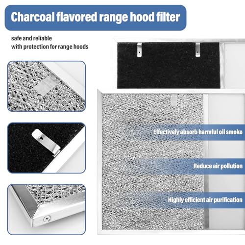 BP57 Range Hood Aluminum Grease Air Filter with Light Lens - view 6