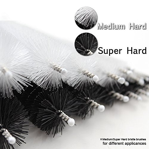 Straw Cleaning Brushes Set of 20, of Super Hard & Medium Hard, 8Inch - view 4